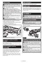 Preview for 11 page of Makita GA048G Instruction Manual