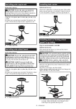 Preview for 16 page of Makita GA048G Instruction Manual