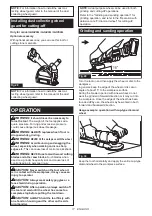 Preview for 17 page of Makita GA048G Instruction Manual