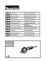 Makita GA4030R Instruction Manual preview