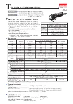 Makita GA4042C Technical Information preview