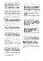 Предварительный просмотр 69 страницы Makita GA4050R Instruction Manual