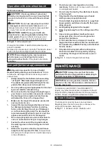 Preview for 10 page of Makita GA4051R Instruction Manual