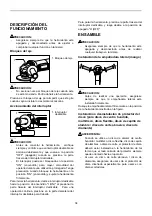 Preview for 34 page of Makita GA4540 Instruction Manual