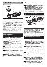 Preview for 9 page of Makita GA4552 Instruction Manual