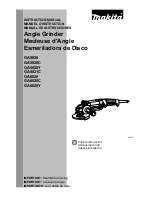 Makita GA5020C Instruction Manual preview