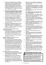 Предварительный просмотр 43 страницы Makita GA5030R Instruction Manual