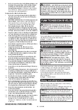 Предварительный просмотр 69 страницы Makita GA5030R Instruction Manual