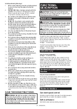 Preview for 10 page of Makita GA5080 Instruction Manual