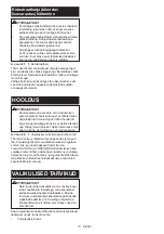 Preview for 73 page of Makita GA6040C Instruction Manual