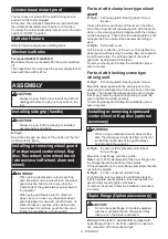 Preview for 9 page of Makita GA6040R Instruction Manual