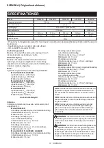 Preview for 14 page of Makita GA6040R Instruction Manual