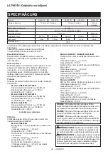 Preview for 38 page of Makita GA6040R Instruction Manual