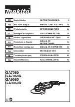 Makita GA7060 Instruction Manual preview
