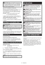 Preview for 10 page of Makita GA7063 Instruction Manual