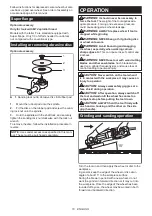 Предварительный просмотр 10 страницы Makita GA7063R Instruction Manual