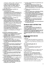 Предварительный просмотр 43 страницы Makita GA9030R Instruction Manual