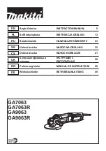 Makita GA9063 Instruction Manual preview