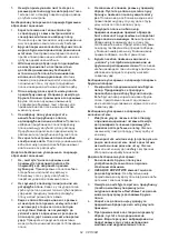 Предварительный просмотр 62 страницы Makita GA9063R Instruction Manual