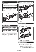 Предварительный просмотр 16 страницы Makita GA9070 Instruction Manual