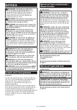 Preview for 93 page of Makita GA9071 Instruction Manual