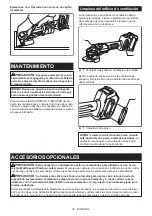 Preview for 30 page of Makita GAG01 Instruction Manual