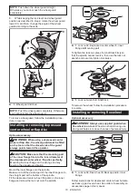 Предварительный просмотр 10 страницы Makita GAG03 Instruction Manual