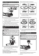 Предварительный просмотр 11 страницы Makita GAG03 Instruction Manual