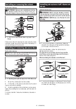 Preview for 12 page of Makita GAG04 Instruction Manual