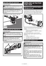 Preview for 15 page of Makita GAG04 Instruction Manual