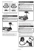 Предварительный просмотр 13 страницы Makita GAG06 Instruction Manual