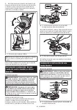 Предварительный просмотр 34 страницы Makita GAG06 Instruction Manual