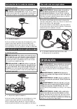 Предварительный просмотр 36 страницы Makita GAG06 Instruction Manual