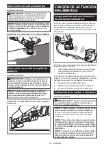 Предварительный просмотр 38 страницы Makita GAG06 Instruction Manual