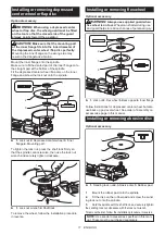 Предварительный просмотр 11 страницы Makita GAG08 Instruction Manual