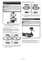 Предварительный просмотр 12 страницы Makita GAG08 Instruction Manual