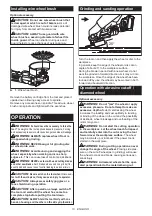 Предварительный просмотр 13 страницы Makita GAG08 Instruction Manual