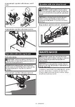 Предварительный просмотр 14 страницы Makita GAG08 Instruction Manual