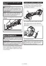 Предварительный просмотр 32 страницы Makita GAG08 Instruction Manual