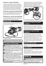 Preview for 32 page of Makita GAG10 Instruction Manual