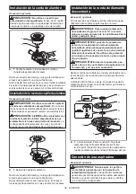 Preview for 36 page of Makita GAG10 Instruction Manual