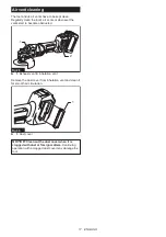 Preview for 17 page of Makita GAG14 Instruction Manual