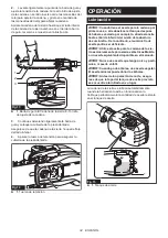 Preview for 34 page of Makita GAU01 Instruction Manual