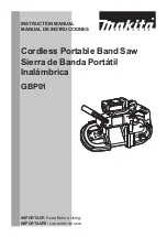 Makita GBP01 Instruction Manual preview