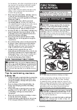 Preview for 5 page of Makita GBP01 Instruction Manual