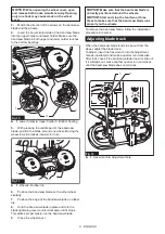 Предварительный просмотр 9 страницы Makita GBP01 Instruction Manual