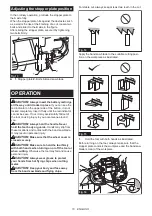 Предварительный просмотр 10 страницы Makita GBP01 Instruction Manual