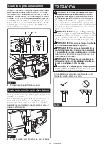 Предварительный просмотр 21 страницы Makita GBP01 Instruction Manual