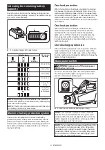 Предварительный просмотр 9 страницы Makita GBU01 Instruction Manual