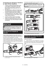 Предварительный просмотр 18 страницы Makita GBU01 Instruction Manual